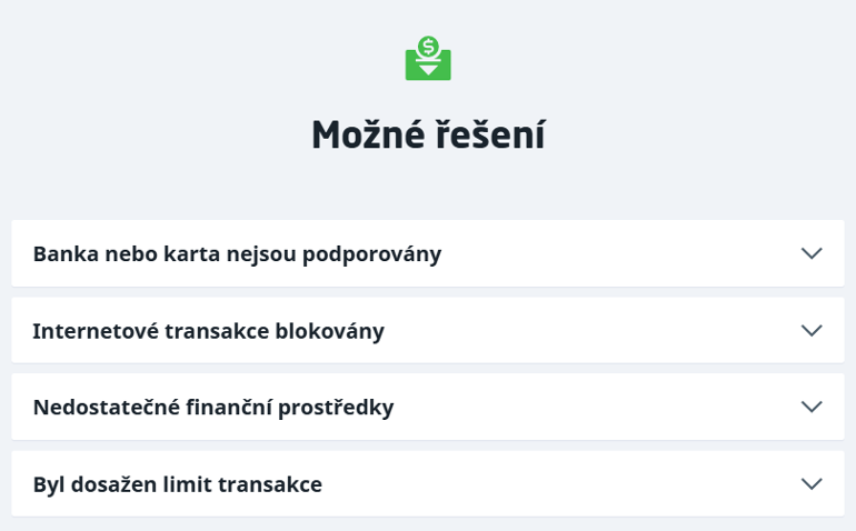 Rady a možná řešení